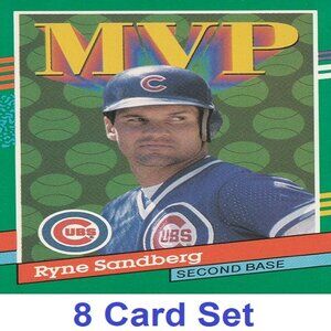 Ryne Sandberg Baseball Card Collection